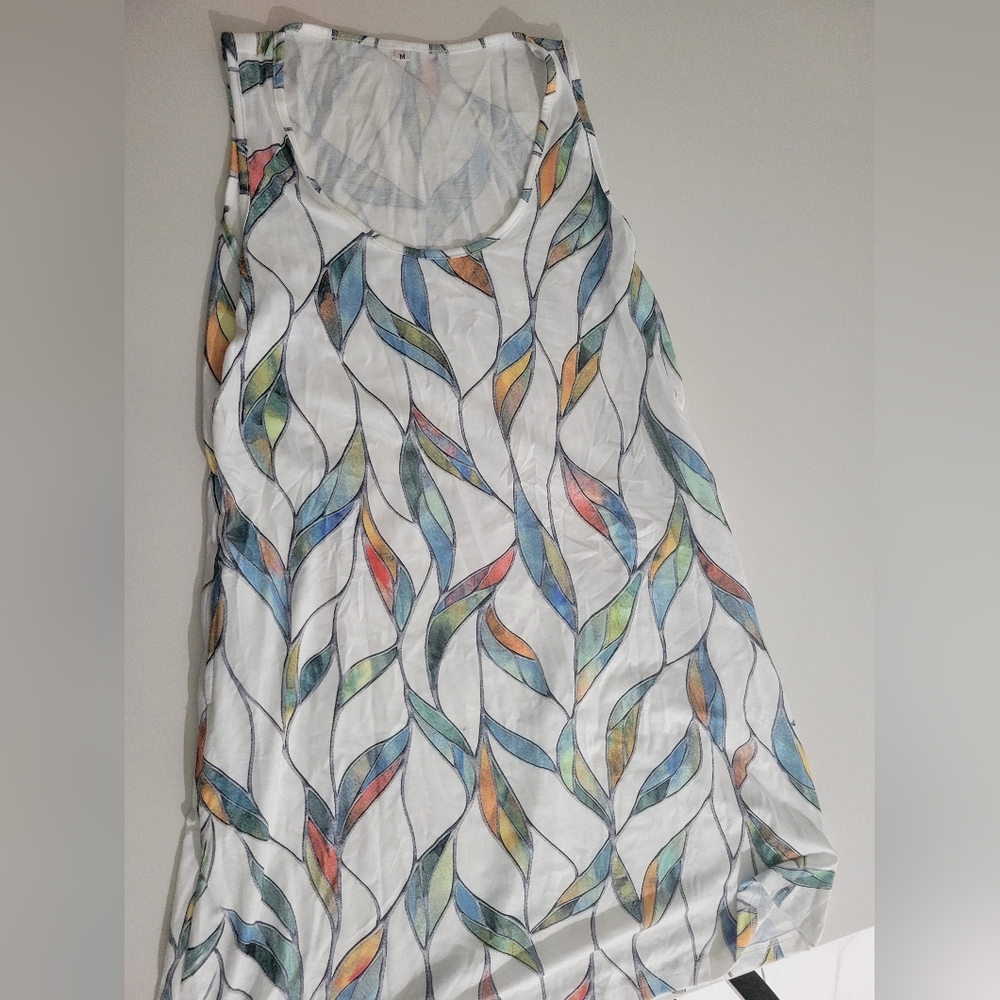 Multicolor Patterned Women's Dress